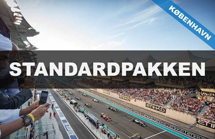 STANDARDPAKKEN Abu Dhabi Grand Prix 2017 København