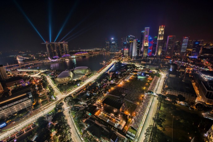 Formel 1 - Singapore - Bay Grandstand