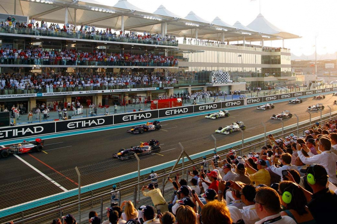 Formel 1 - Abu Dhabi - Marina Grand Stand