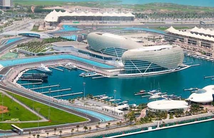 Formel 1 - Abu Dhabi - Marina Grand Stand 2020