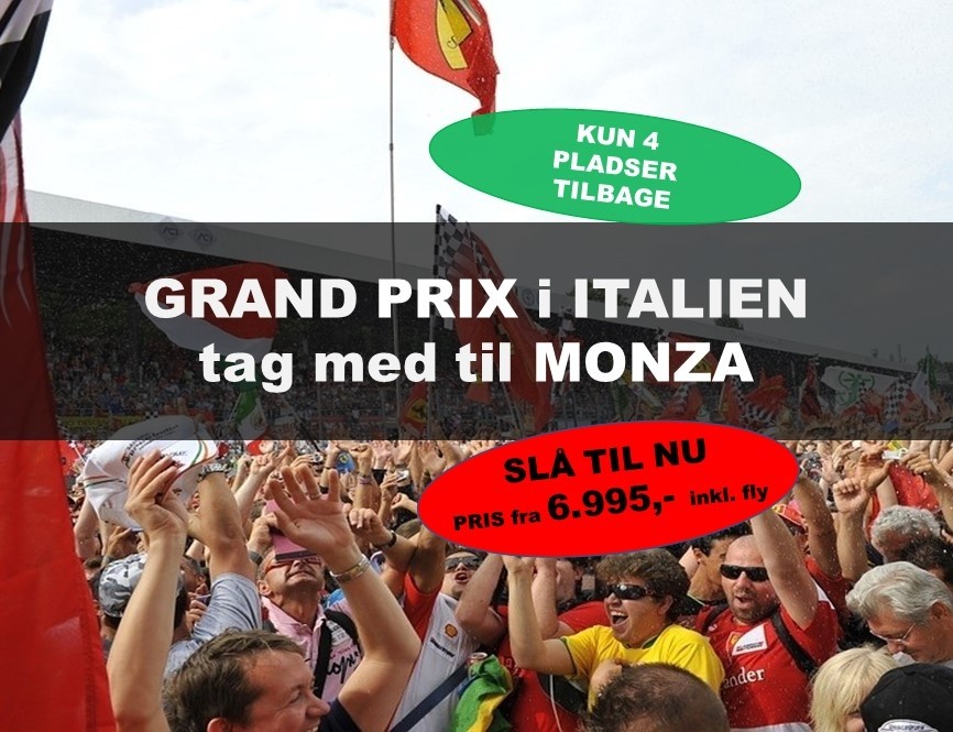 Formel 1 - Italien - Monza inkl. Fly - Curva Parabolica 23/a Formel 1 - Italien - Monza inkl. Fly - Curva Parabolica 23/a